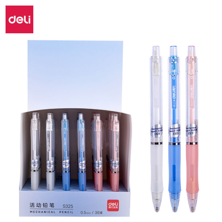 Deli S325 Transparent Body Mechanical Pencil - 0.5mm