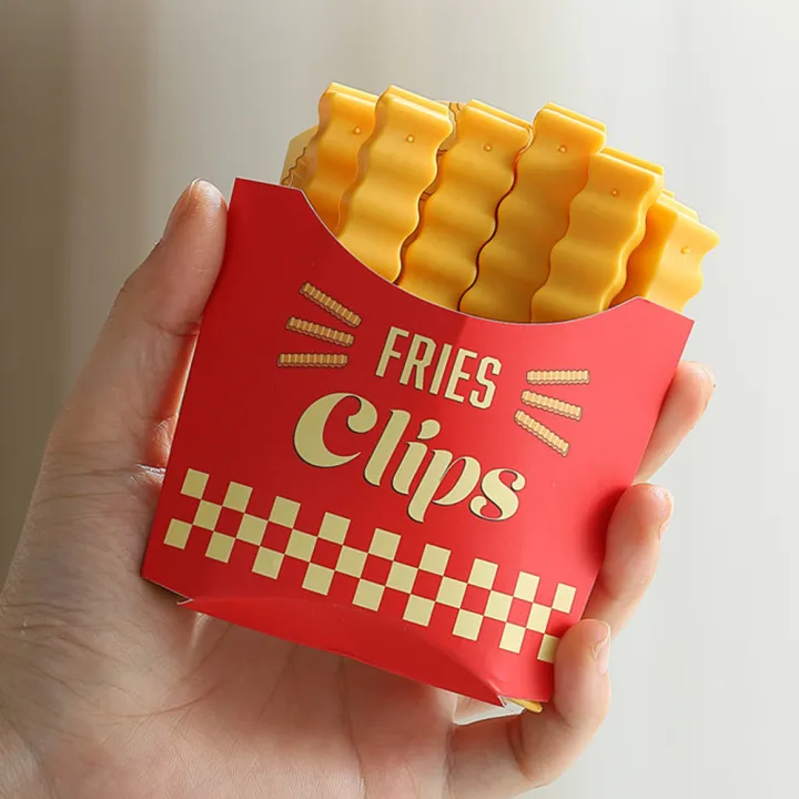 12Pcs/Set%20Moisture-proof%20Fridge%20Fun%20Snacks%20Bag%20Clips%20Simulation%20French%20Fries%20Sealing%20Clip%20Refrigerator%20Sticker%20-%20Image%207