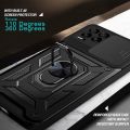 MobiCase For Realme 8 4G / Realme 8 Pro Back Cover Slide Camera Kickstand Anti Fall Shockproof Magnetic Bracket Protection Cover Case. 