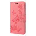 （COD)For Samsung Galaxy S23 5G Butterfly Embossed Horizontal Flip Leather Phone Case. 
