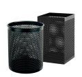 Premium Perforated Metal Mesh Pencil Holder Desk Organizer for Office & School Supplies. 
