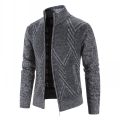 2024 New Autumn Winter Jacket Men Warm Cashmere Casual Wool Zipper Slim Fit Fleece Jacket Men Coat Dress Knitwear Male Coats.