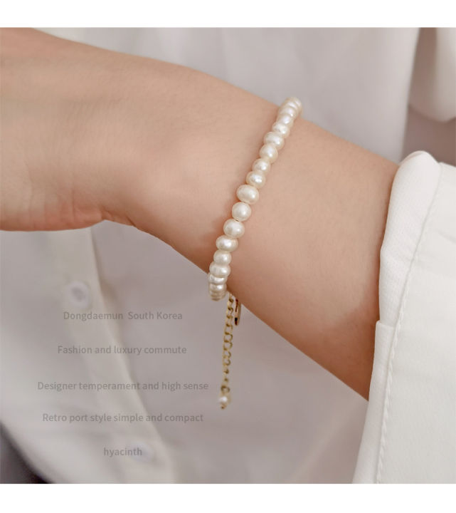 Natural%20Pearl%20Bracelet%20Women's%20Light%20Luxury%20-%20Image%202