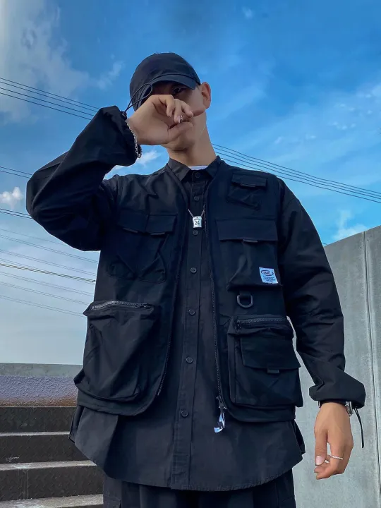High%20Street%20Tooling%20Vest%20Men%20Streetwear%20Cargo%20Vest%20Hip%20Hop%20Sleeveless%20Jacket%20Gilet%20Military%20Multi-Pocket%20Outdoors%20Coat%20Handsome%20-%20Image%202