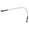4pcs 6.5 inch Length SMA Male to SMA Male Connector Pigtail Cable.