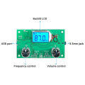 KOGEEK Digital FM Radio Wireless Receiver Module LCD Display with Backlight DSP PLL Module 76.0MHz-108.0MHz Mini Digital Stereo FM Mini Radio Module.