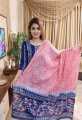 Cotton Unstitched Screen Print 3-Piece Suit for Women - All Seasons Casual Wear.