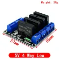 Unique Make - 5V Relay 1 2 4 8 Channel For OMRON SSR High Low Level Solid State Relay Module 250V 2A For Arduino - Vintage Choice. 
