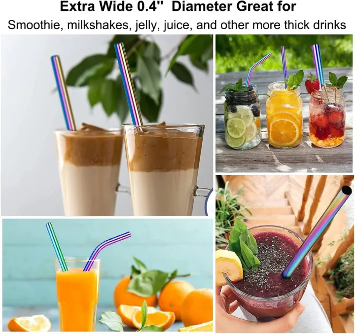Vinaco%20Reusable%20Smoothie%20Straw,%200.4''%20Extra%20Wide%20Stainless%20Steel%20Straw%2010.5''%20&%208.5''%20Long%20colorful%20Straws,%20(1-4)%20Pack%20Metal%20Straw%20with%201%20Reusable%20Straw%20Brush%20Cleaner%20for%20Milkshake,%20Smoothie,%20Bubble%20tea%20-%20Image%205