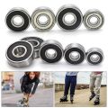 1Pcs Miniature 608ZZ 608RS 609ZZ 609RS Ball Bearing Double Shield Bearing Steel 3D Printer Parts Deep Groove 6000ZZ 6000RS 6001ZZ 6001RS Roller Skates Scooter.
