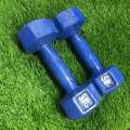 Dumbbell Set 10kg (5kg+5kg) - Blue.