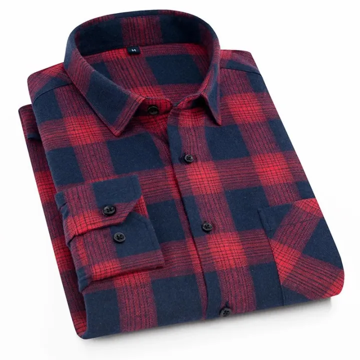 Plaid%20Shirt%202024%20New%20Autumn%20Winter%20Flannel%20Red%20Checkered%20Shirt%20Men%20Shirts%20Long%20Sleeve%20Chemise%20Homme%20Cotton%20Male%20Check%20Shirts%20-%20Image%206