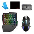 5-in-1 RGB Gaming Keyboard and Mouse Converter Combo with Bluetooth 5.0 for Android/iOS/PC. 