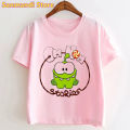 New Oncong Stories Super Noms Rainbow Candy Graphic Print Tshirt Girls/Boys Kids Clothes Summer Tops Tee Shirt Harajuku Shirt.