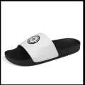 Indispensable-Quality Black And White Color KIN PETROLEUM Lightweight Slide Slipper For Men S27.