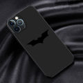 Marvel Batman Case For iPhone 15 Plus 14 13 Pro Max 12 Mini 11 X XS XR 7 8 8Plus Black Soft Phone Coque. 