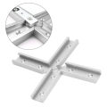 T Track Connector, Aluminium Alloy Stable Sliding 4Pcs T Slot Connectors for Woodworking. 