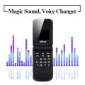 Mini Flip Mobile Phone J9 0.66 inch Bluetooth Magic Voice Pocket Cell Phone.