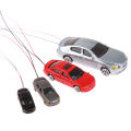 1:75/100/150/200 Plastic Model Cars with Led Lights Micro Scene Building Decoration Accessaries Fengshi. 