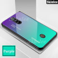 Phone case For ZTE Nubia Redmagic 8S Pro Plus Back cover Gradient Tempered Glass Protector Mirror Housing For Red magic8 Pro Plus Cover cases. 