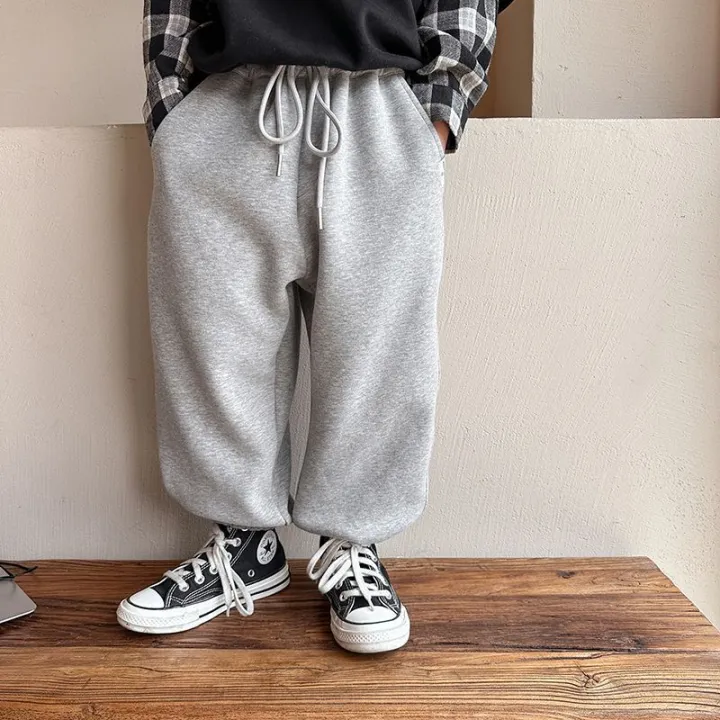 Autumn%20Kids%20Solid%20Casual%20Sweatpant%20for%20Boys%20Ankle%20Length%20Harem%20Pant%203+y%20Young%20Children%20Clothing%20Spring%20Thin%20Girls%20Sport%20Trousers%20-%20Image%206