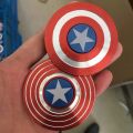 Round Shape Captain Spinner Aluminum Alloy Spinner Decompression Toy Spinner s Fingertip Gyro. 