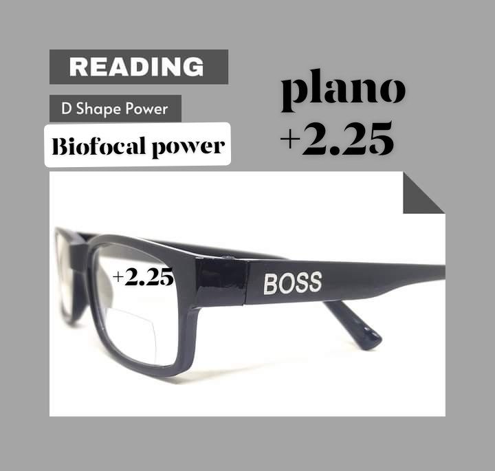 Indispensable -Biofocal Reading Power Glasses For Men & Women Lens Strength (+2.25) Power < Biofocal Reading power glass frame +2.25- Innovative
