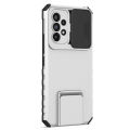 For Samsung Galaxy A53 5G Phone Case Hard Sliding Lens Protect Kickstand Back Cover. 