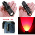Idealhere 1PC New 9LED 670nM Red Light Flashlight Against Vision Deterioration Red Torch.