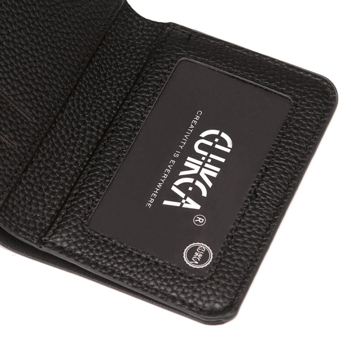 Fashion%20Soft%20Men%20Wallet%20Pu%20Leather%20Lychee%20Pattern%20Mini%20Coin%20Purse%20Driver's%20License%20Card%20Holder%20Huiye%20-%20Image%205