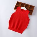 Kids Vest Coat Toddler Teen Boys Girls Waistcoat Baby Vests Kids Knitted Pullover Sweater Children Vest Tops 4 6 8 10 12 Years.