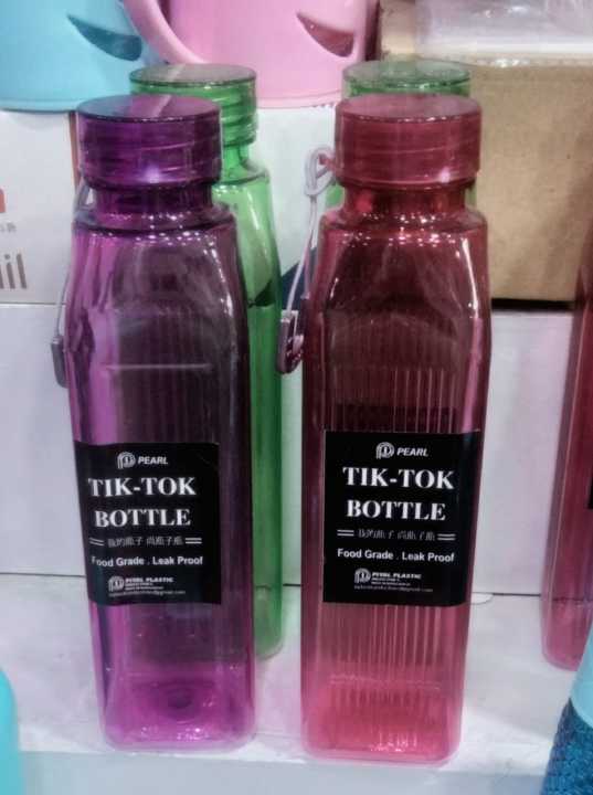 Tik tok Water Bottle-School Bottle-Water Pot - 750 ml - Water Bottle - Water Bottle