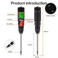 EC Temperature Soil Tester Electrical Conductivity Soil Meter. 