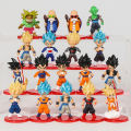 Dragon Ball Z Super Saiyan Son Goku Son Gohan Vegeta Broly Piccolo Majin Buu Action Figure Set Anime Figurines Model Gifts Toys Ruiqir Super Store. 