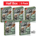 Coral Ice Cream Flavor Latex Condoms 5 Pack Combo 3x5 - 15 pcs Condoms. 