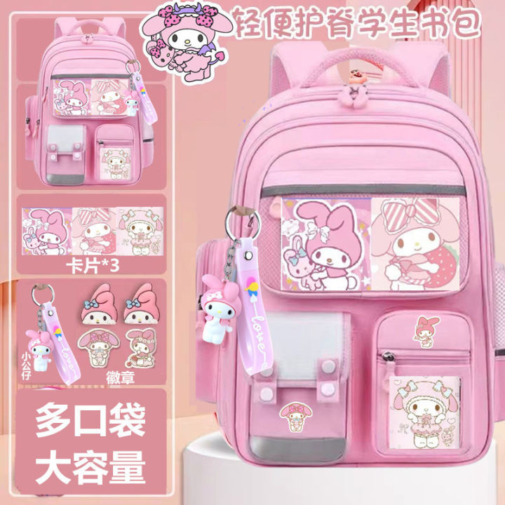 New%20Elementary%20School%20Student%20Melody%20School%20Bag%20Girls%20Grade%201-6%20Cute%20Large%20Capacity%20Load%20Reduction%20Children's%20Backpack%20Female%203%20-%20Image%206