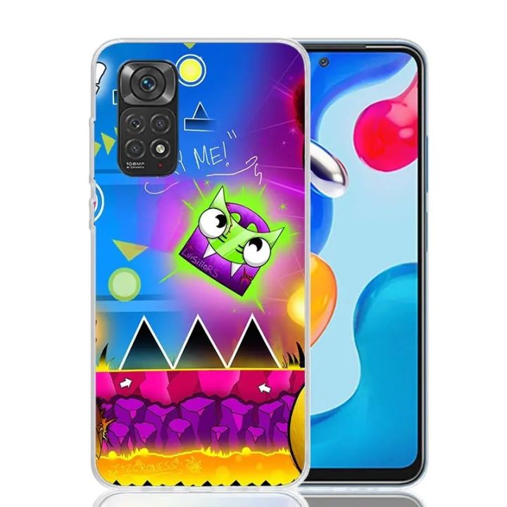 Geometry%20Dash%20Game%20Phone%20Case%20For%20Xiaomi%20Redmi%20Note%2010%209%208%2011%2012%20Pro%2011T%2011S%2011E%2010S%209S%209T%208T%208A%207%206%205%20Plus%20Art%20Pattern%20Cover%20-%20Image%207