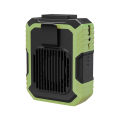 Portable Mini Waist Fan USB Rechargeable 4000mAh Wearable Personal Fan Emergency Mobile Power for Jobsite/Farm/Traveling/Fishing.