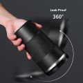 380ml/510ml Double Stainless Steel Coffee Thermos Mug with Noan-slip Case Car Vacuum Flask Travel Insulated Bottle. 