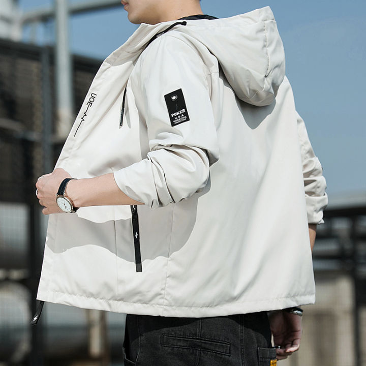 2023%20Spring%20Jacket%20Men's%20Hooded%20Coat%20Men's%20Clothing%20Manufacturer%20Youth%20Korean%20Fashion%20Casual%20Exercise%20Jacket%20-%20Image%206