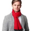 New Winter Cashmere Scarf Men Business Plain Color Pashmina Autumn Wool Shawls and Wraps Male High Quality Keep Warm Scarves. 