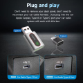 Aluminum CarPlay Adapter Box - Wired to Wireless, Android Auto 2-In-1 Vehicle Connectivity. 