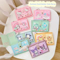Cartoon Anime Multifunctional Card Holder Fashion Portable Coin Purse For Women Girls Kawaii Cute Wallet Folding Leather Wallet Cherry Super Store. 
