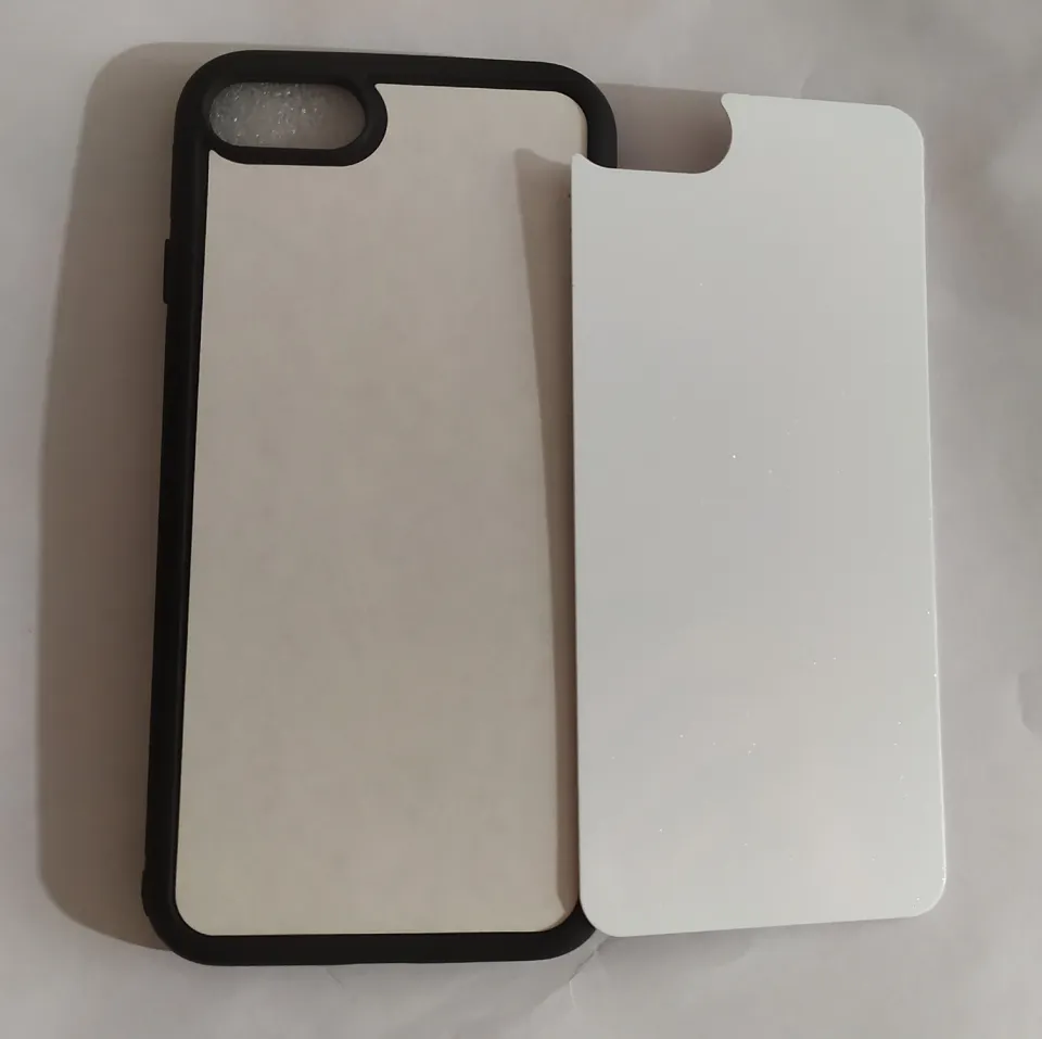 2D Silicone rubber sublimation blank phone cases for iphone 15 14