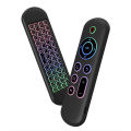 【Toy life hall】M5 Remote Control Air Mouse Mini Keyboard Remote Control Voice Inputting Lighting Dual Modes Connection. 