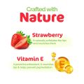 Mamaearth Nourishing Lip Balm Tinted 100% Natural with Vitamin E and Strawberry-4g. 