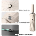 16K Double Bones Large Automatic Umbrella Men Womens Windproof Compact Folding Business Luxury Sun Rain Umbrella Travel Paraguas. 