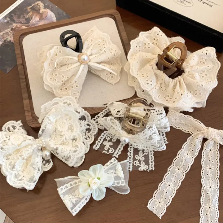 Elegant%20Retro%20Lace%20Ribbon%20Bowknot%20Hairpin%20For%20Women%20Girls%20Fashion%20Hair%20Clip%20Hair%20Accessories%20Sweet%20Princess%20Ribbon%20Shark%20Clip%20Bayline%20-%20Image%203