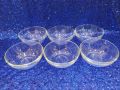 Crystal Clear Glass Bowl Set (6 Pieces) N010 - 20B.