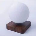 Creative 3D Magnetic Levitation Moon Lamp Night Light Rotating LED Floating Lamp Home Decoration. 
